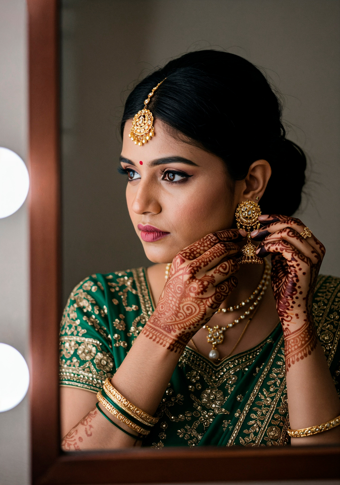 Bridal and reception makeover